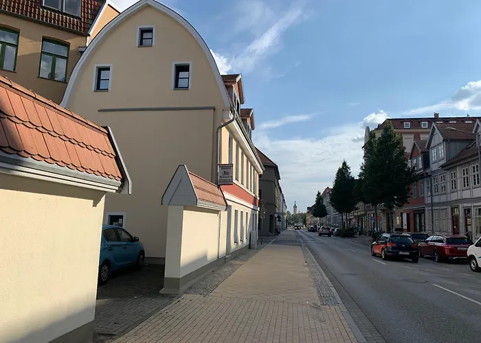 公寓 City-apartment Mit Parkplatz & Fahrradraum! Nur 300m Zum Stadthafen 什未林